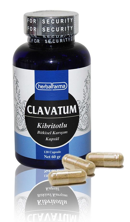 Herbalfarma Clavatum (Kibrit Otlu Bitkisel Karm) Kapsl
