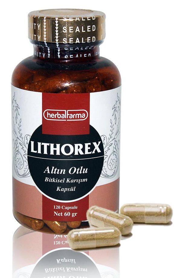 Herbalfarma Lithorex (Altn Otlu Bitkisel Karm) Kapsl