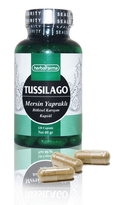 Herbalfarma Tussilago (Mersin Yaprakl Bitkisel Karm) Kapsl