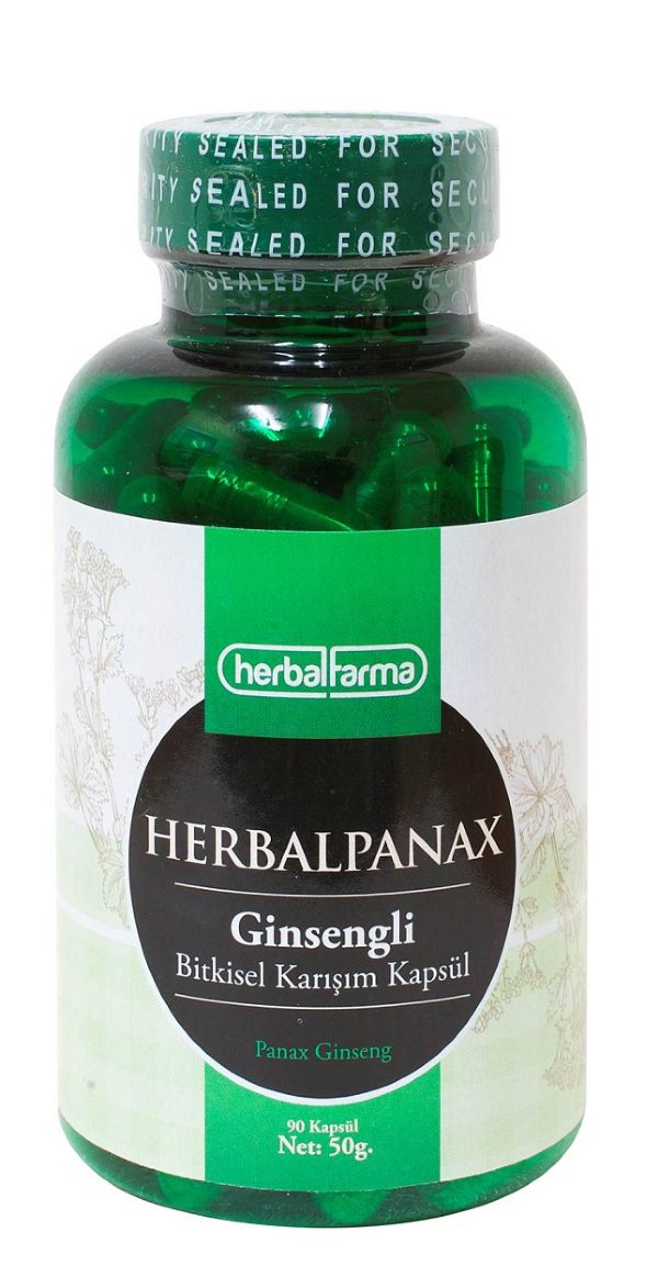 Herbalfarma HerbalPanax (Ginsengli Bitkisel Kar���m) Kaps�l